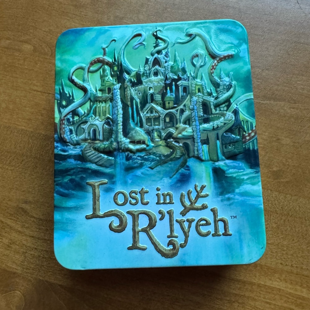 Atlas Games Card Game Tin — Lost in R’lyeh